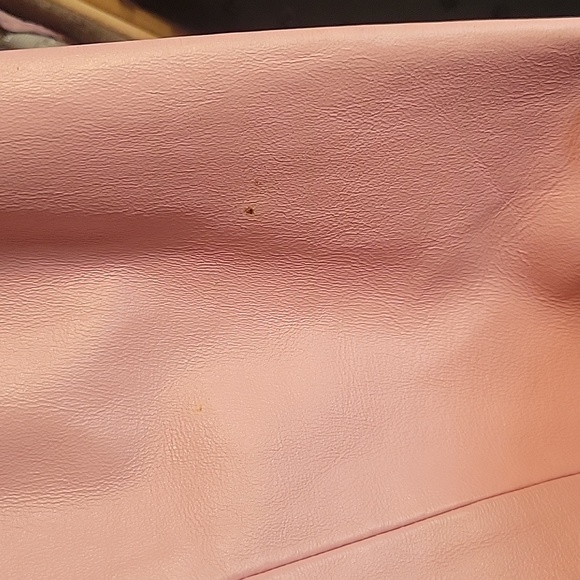 MetroStyle Baby Pink Leather Jacket Size 16 - Picture 7 of 7